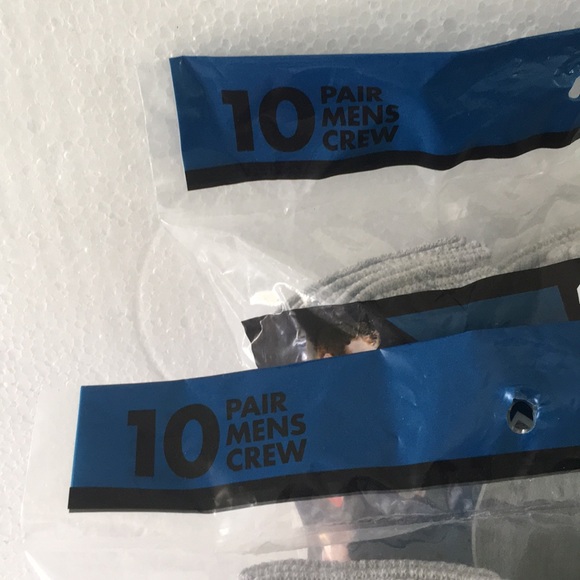 24/7 Sportswear 2x10 Pairs Men’s Crew Sock - Picture 5 of 8